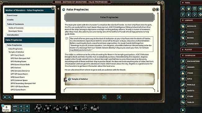 Fantasy Grounds - False Prophecies