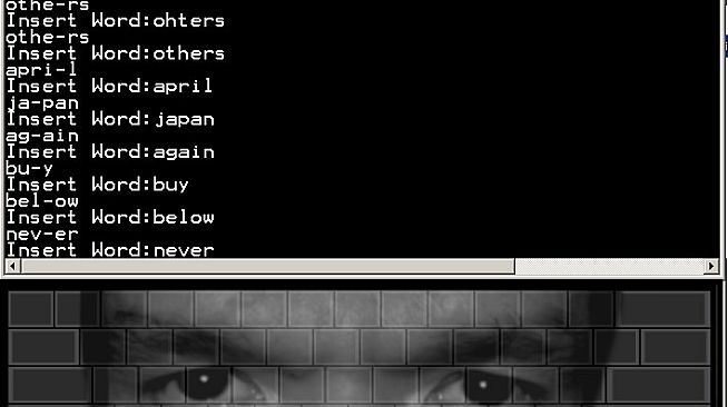 Touch Typing Home Row Speed Grinder - Eyes Only Skin