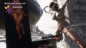 BDSM Fuel Station - interactive physics simulation