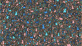 I commissioned some abstract bunnies