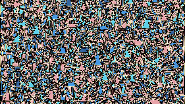 I commissioned some abstract bunnies