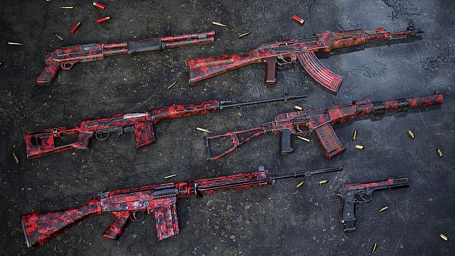 Insurgency: Sandstorm - Red Dark Weapon Skin Set