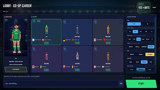 Futbolero: Football Career Simulator