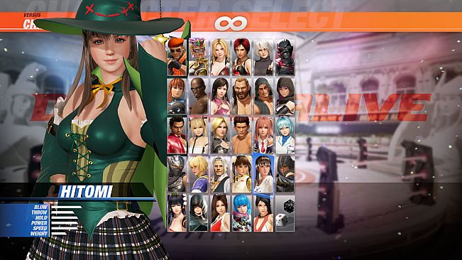 DOA6 Witch Party Costume Set