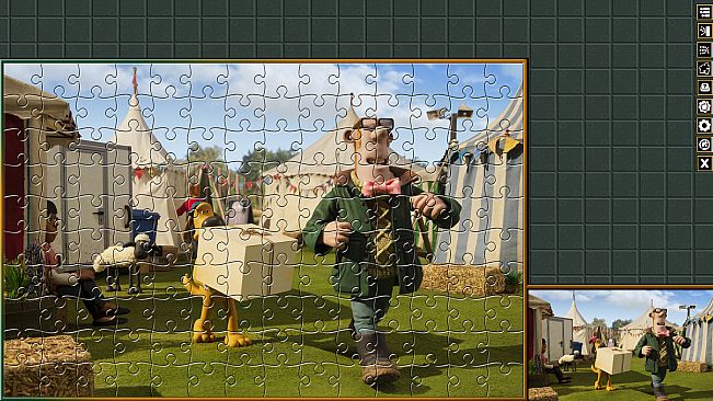 Pixel Puzzles Aardman Jigsaws: The Farmers Llamas