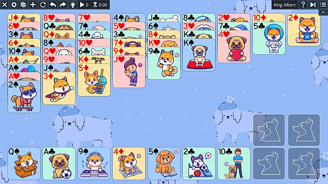 Free Solitaire - Dogs