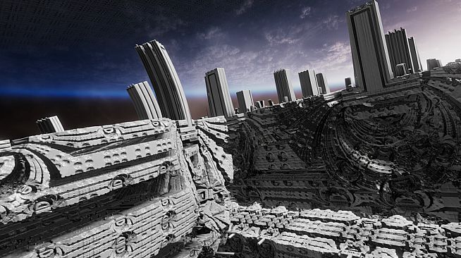 Fractal Fly - Alien City