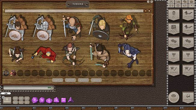 Fantasy Grounds - Jans Token Pack 03 - Heroes 1