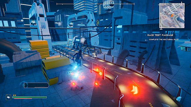 Indie Hoverboard Racing