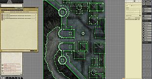 Fantasy Grounds - Pathfinder RPG - Pathfinder Flip-Mat - Classic City Gates