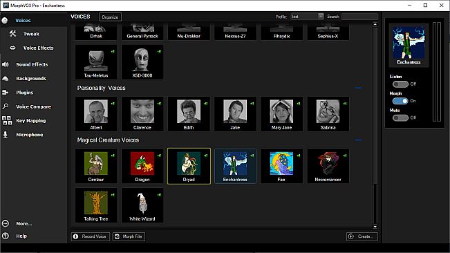 MorphVOX Pro - Magical Creature Voices