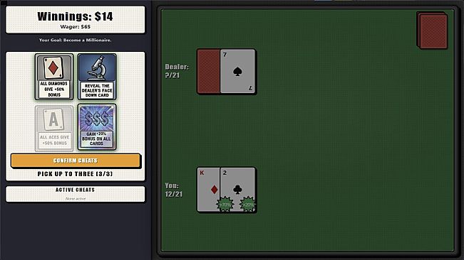 Blackjack: CHEAT THE HOUSE!