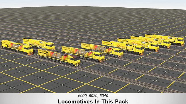 Trainz 2019 DLC - C44aci Locomotive - Aurizon Pack