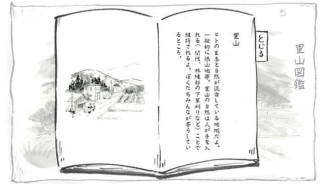 里山のおと 夏草こみち