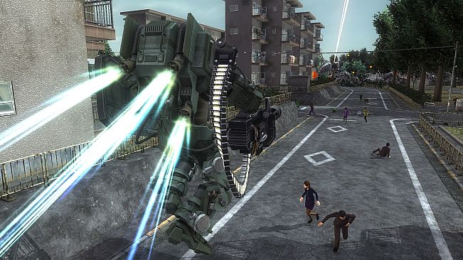 EARTH DEFENSE FORCE 5 - Fencer Support Device: Wild Skeleton
