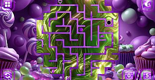 Sweetie Candy Maze: Purple Grape