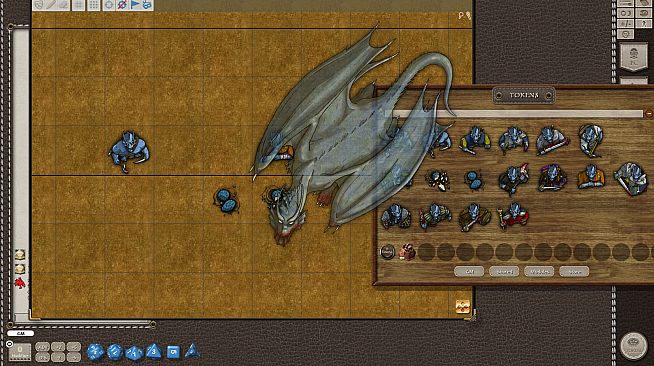 Fantasy Grounds - Silver Dragons (Token Pack)