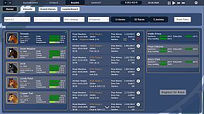 Golden Stables - Horse Racing