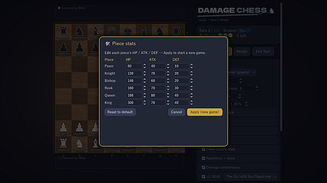 Damage Chess