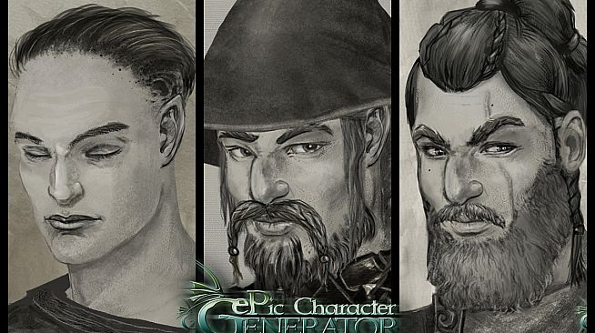 ePic Character Generator - Season #3: Portrait Male