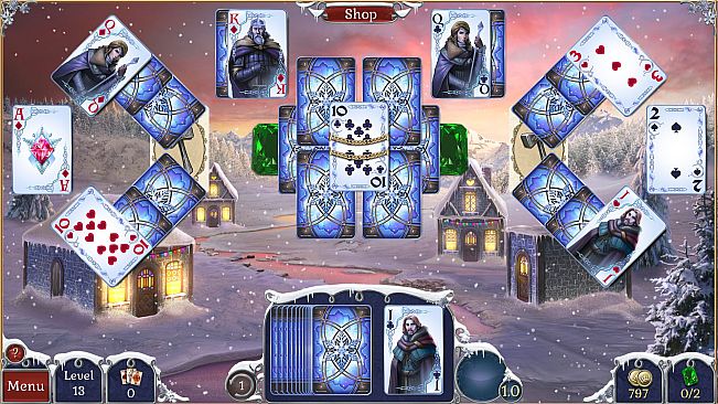Jewel Match Solitaire Winterscapes