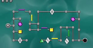Two Portals - A Gemstone Puzzle Game