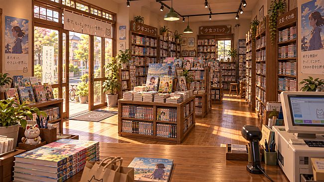 Manga Shop: Tidy Up!