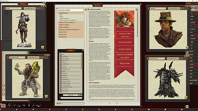 Fantasy Grounds - Pathfinder RPG - Campaign Setting: Inner Sea Combat
