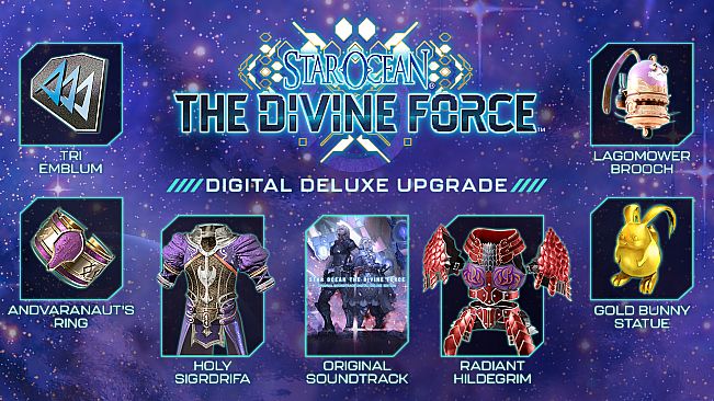 STAR OCEAN THE DIVINE FORCE DIGITAL DELUXE UPGRADE