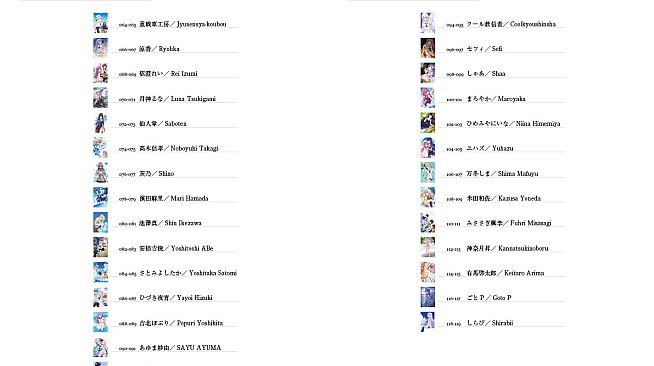 Summer Pockets - Support Illustration Collection