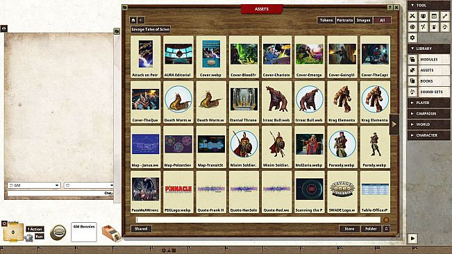 Fantasy Grounds - Savage Tales of Science Fiction (SWADE)