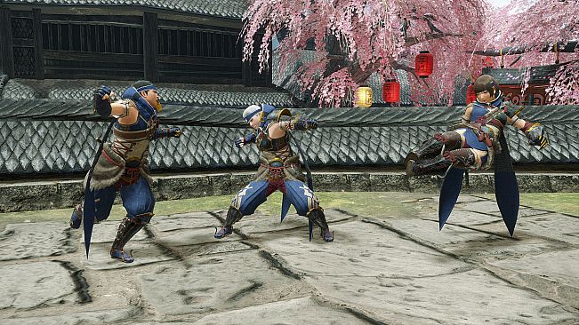 MONSTER HUNTER RISE - "Attack" pose set