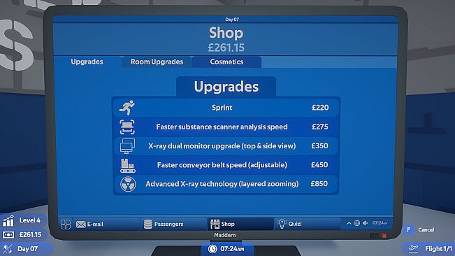 Airport X-Ray Simulator