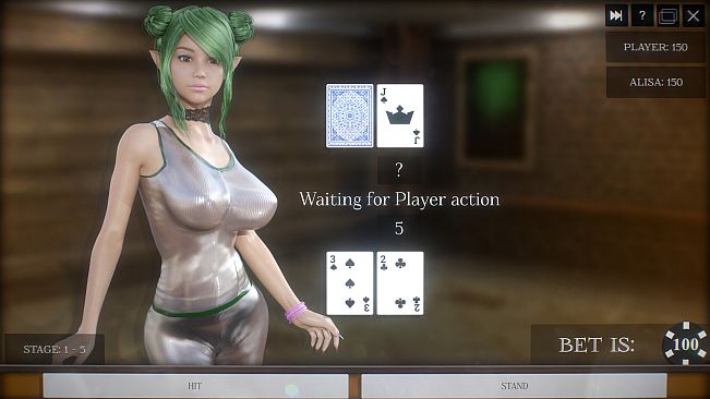 3D Hentai Blackjack