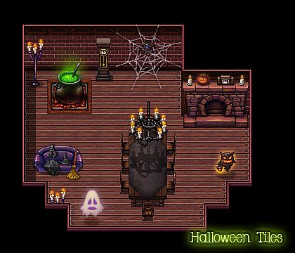 RPG Maker VX Ace - Halloween Tiles Resource Pack