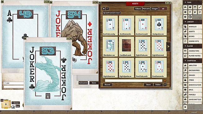 Fantasy Grounds - Sprawlrunners Countdown Deck
