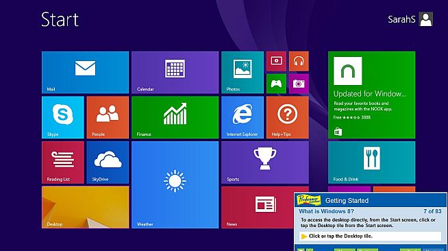 Professor Teaches Windows 8.1