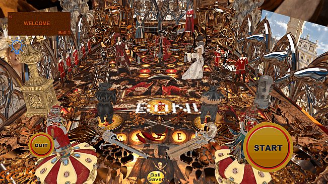 Musketeers All For One and One For All Pinball