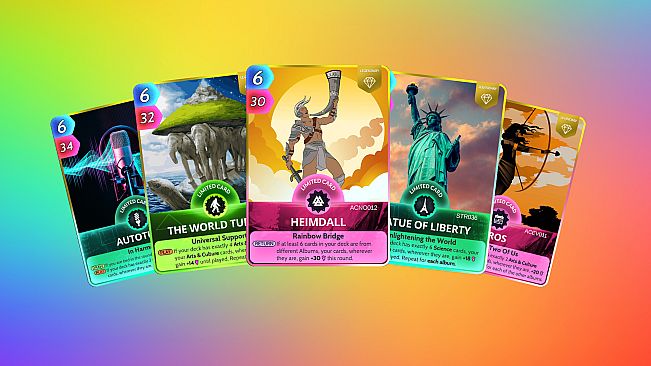 Cards, the Universe and Everything - Chasing Rainbows Pack