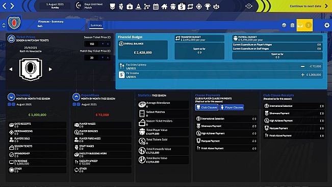 Rugby Union Team Manager 4