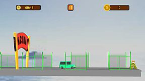 Crossing Damaged Bridge