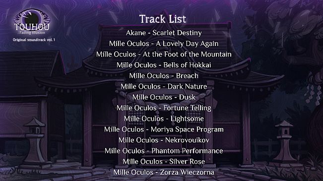 Touhou: Fading Illusion OST vol.1