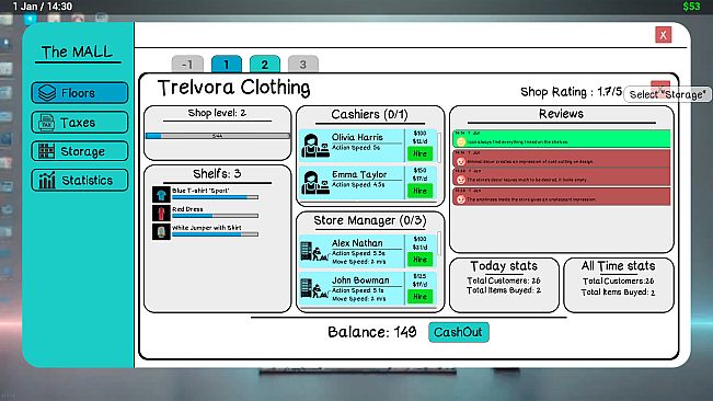 Grand MALL Simulator