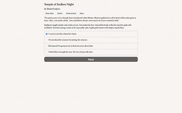 Temple of Endless Night