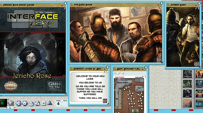 Fantasy Grounds - Interface Zero: Jericho Rose (Savage Worlds)
