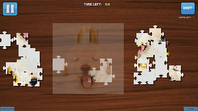 Bepuzzled Puppy Dog Jigsaw Puzzle