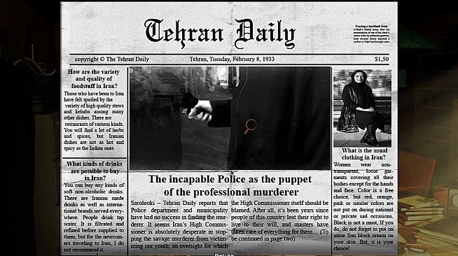 Murder In Tehran's Alleys 1933