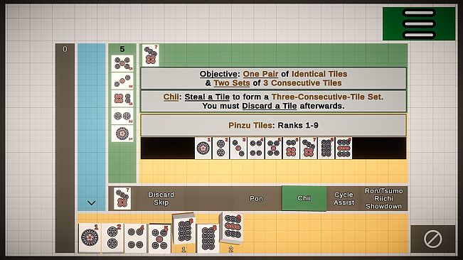 Showdown! Mahjong Tutorial Included