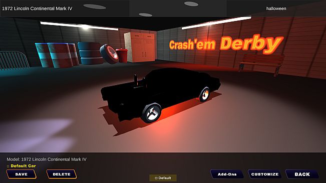 Crash'em Derby - Halloween Paint Job Pack