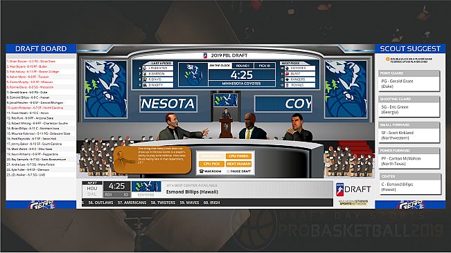 Draft Day Sports: Pro Basketball 2019